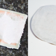 The exposed RFID component (right) and a Sips lid plopped on top of the system (left).